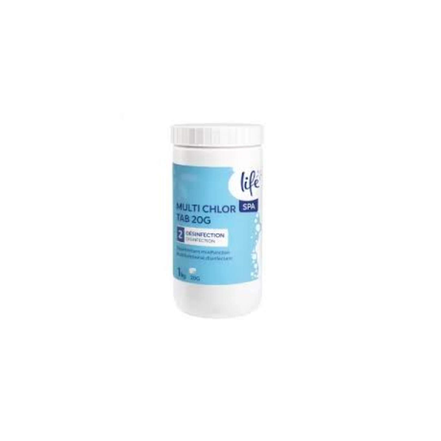 Multi Chlor Tab Pastiglie Multifunzione da 20 g per Piscina