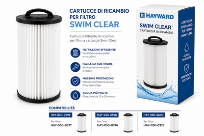 Filtro a Cartuccia Swim Clear per Piscina
