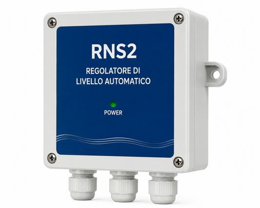 Centralina di Reintegro Livello RNS2 per Piscine a Skimmer