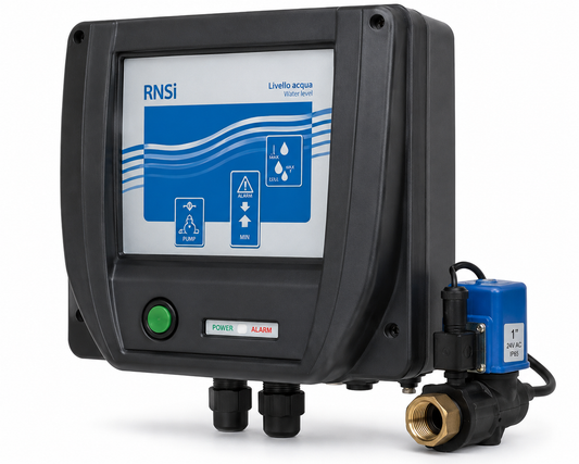 Centralina di Reintegro Livello RNSI per Piscine a Skimmer