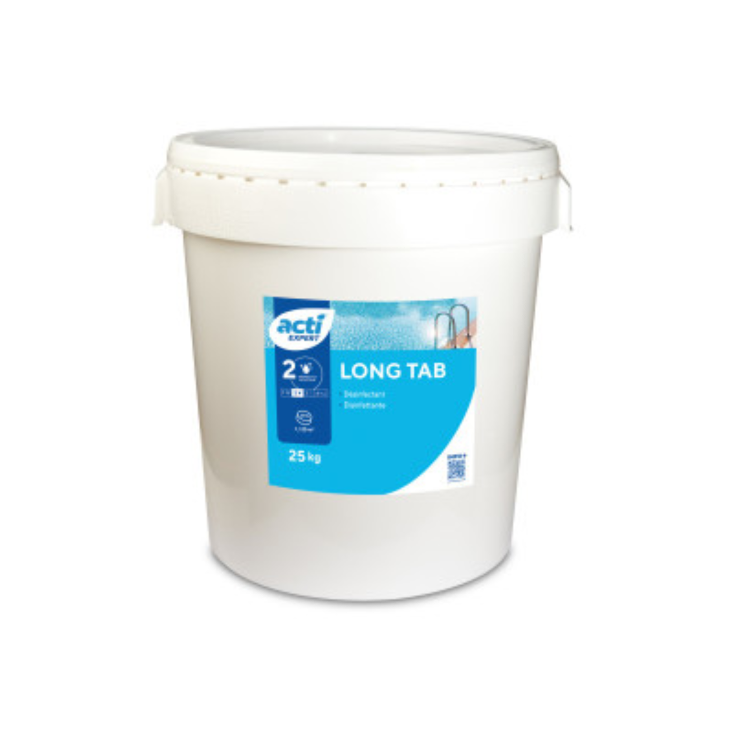 Long Tab 250G Tricloro in Pastiglie da 250 g per Piscina