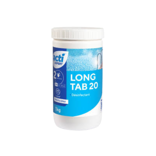 Long Tab 250G Tricloro in Pastiglie da 250 g per Piscina