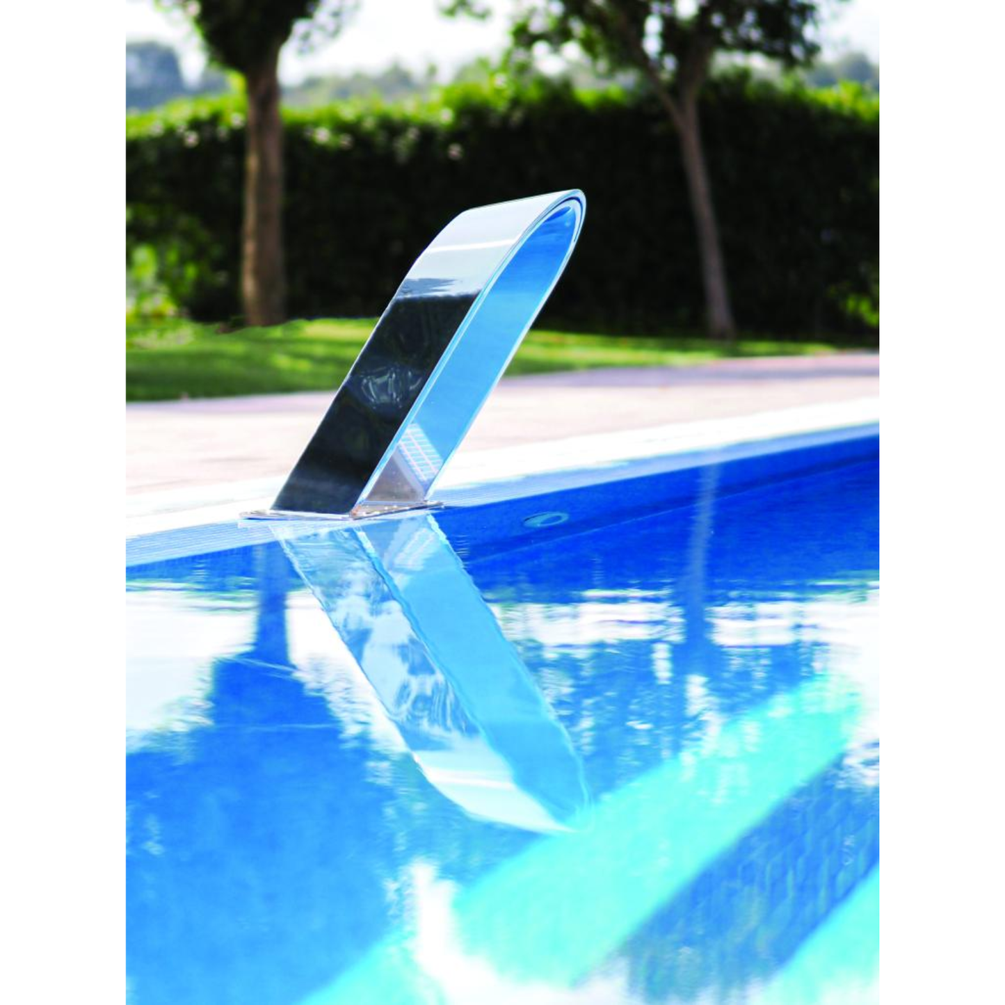 Cascata Bow in Acciaio Inox AISI 316L per Piscina