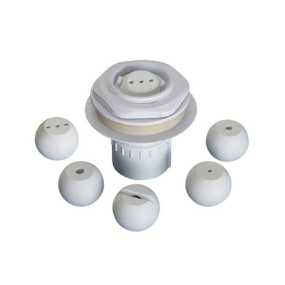 Zampillo Multieffetto per Piscina con 5 Ugelli Intercambiabili