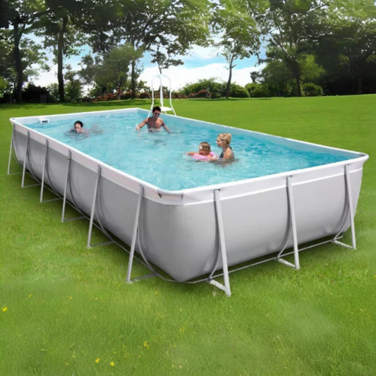 Piscina Fuoriterra Linea Joy in Acciaio con Telo PVC