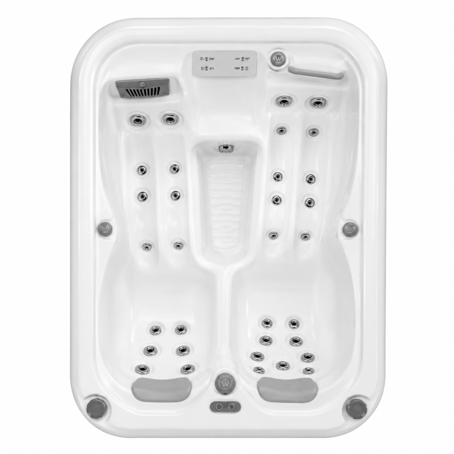 Spa Mars P&P Classic Line 3 Posti con 37 Getti Idromassaggio