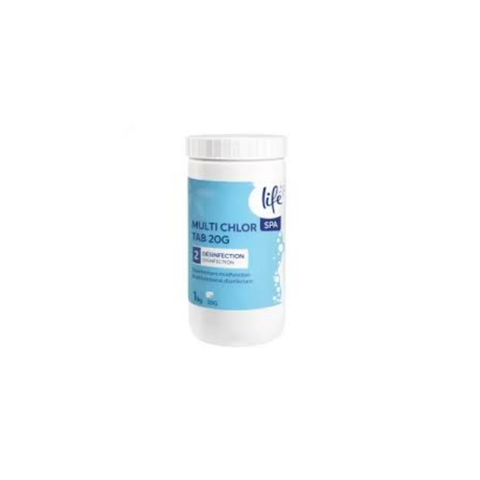 Multi Chlor Tab Pastiglie Multifunzione da 20 g per Piscina