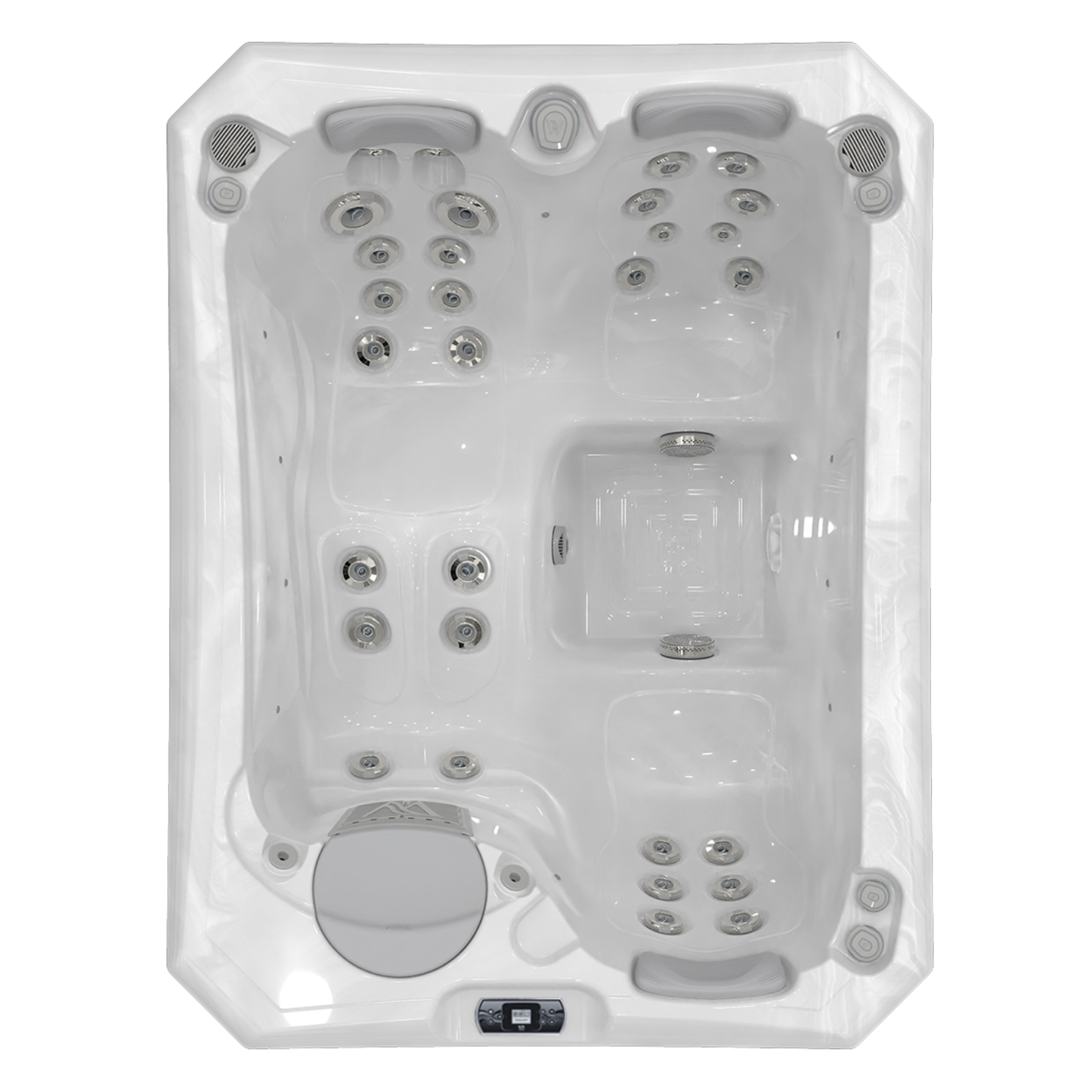 Spa Manhattan Life Deluxe City Line 3 Posti con 30 Getti Idromassaggio