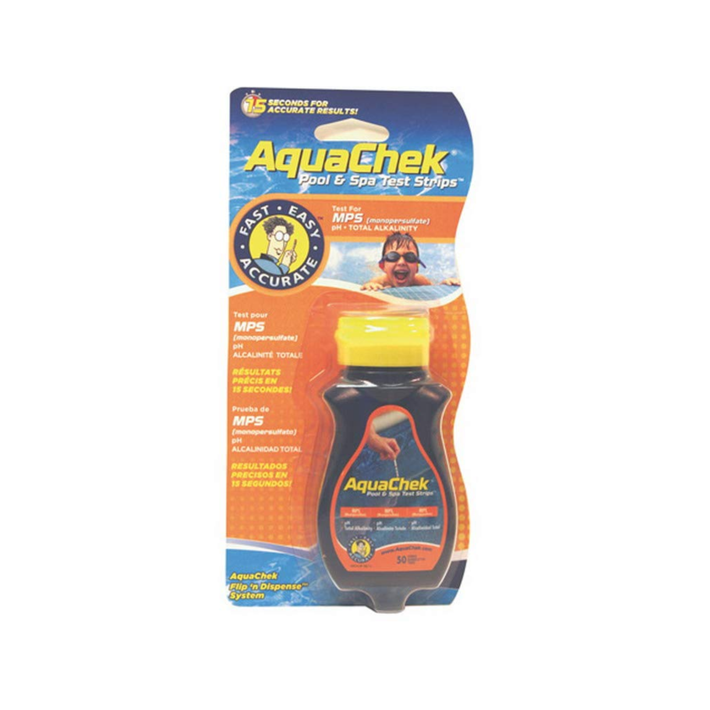 Aquachek Test Strips Reagenti su Stick per Piscina e Spa