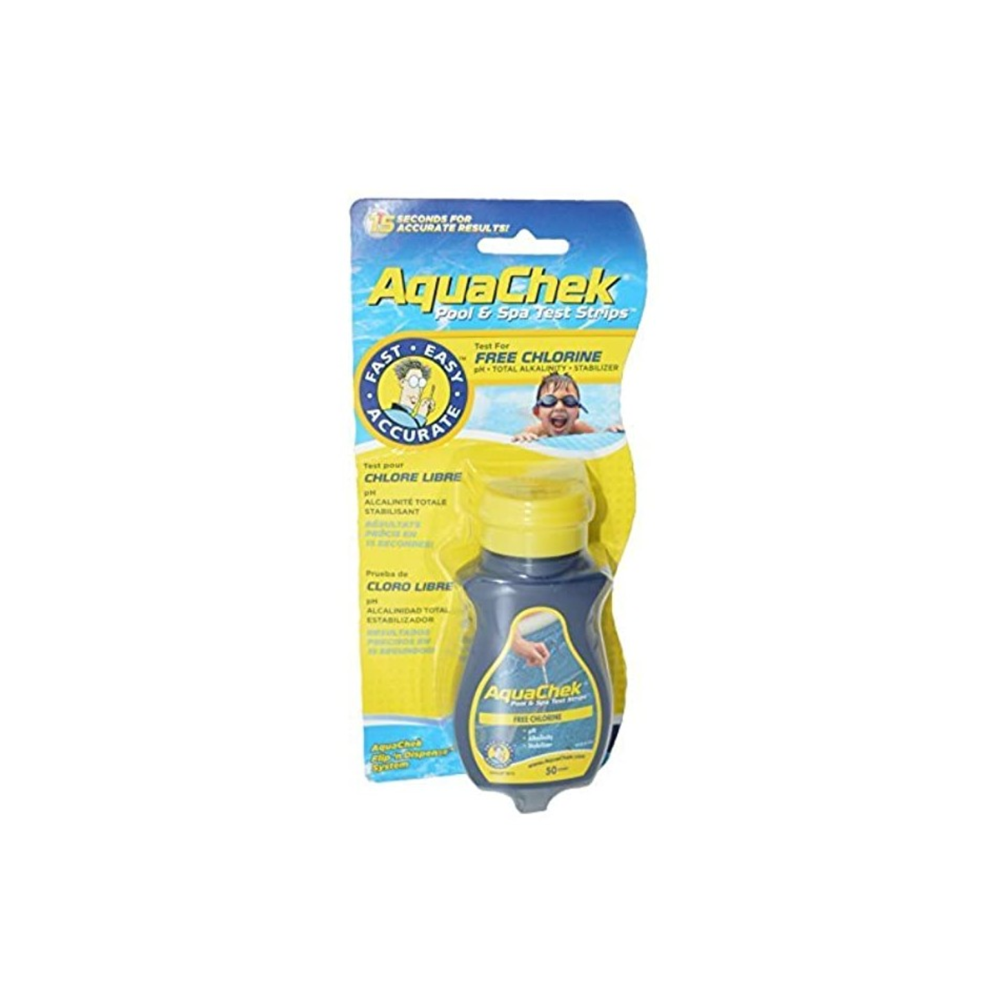 Aquachek Test Strips Reagenti su Stick per Piscina e Spa