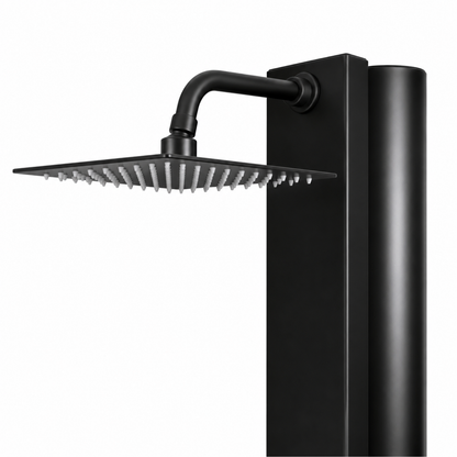 Doccia Solare Watermixer Black 30 Litri con Lavapiedi