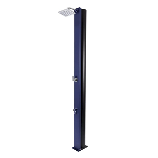 Doccia CRM Blu 30 Litri con Lavapiedi per Piscina