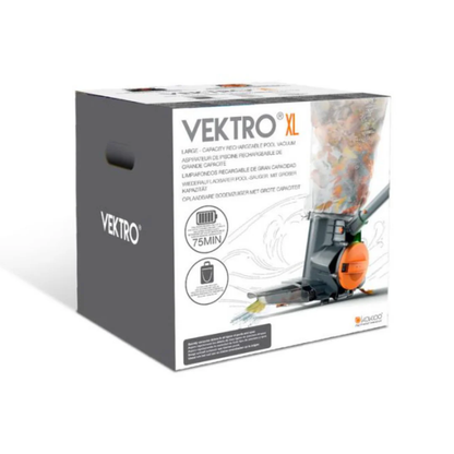 Pulitore a Batteria Vektro XL per Piscine Medio-Grandi