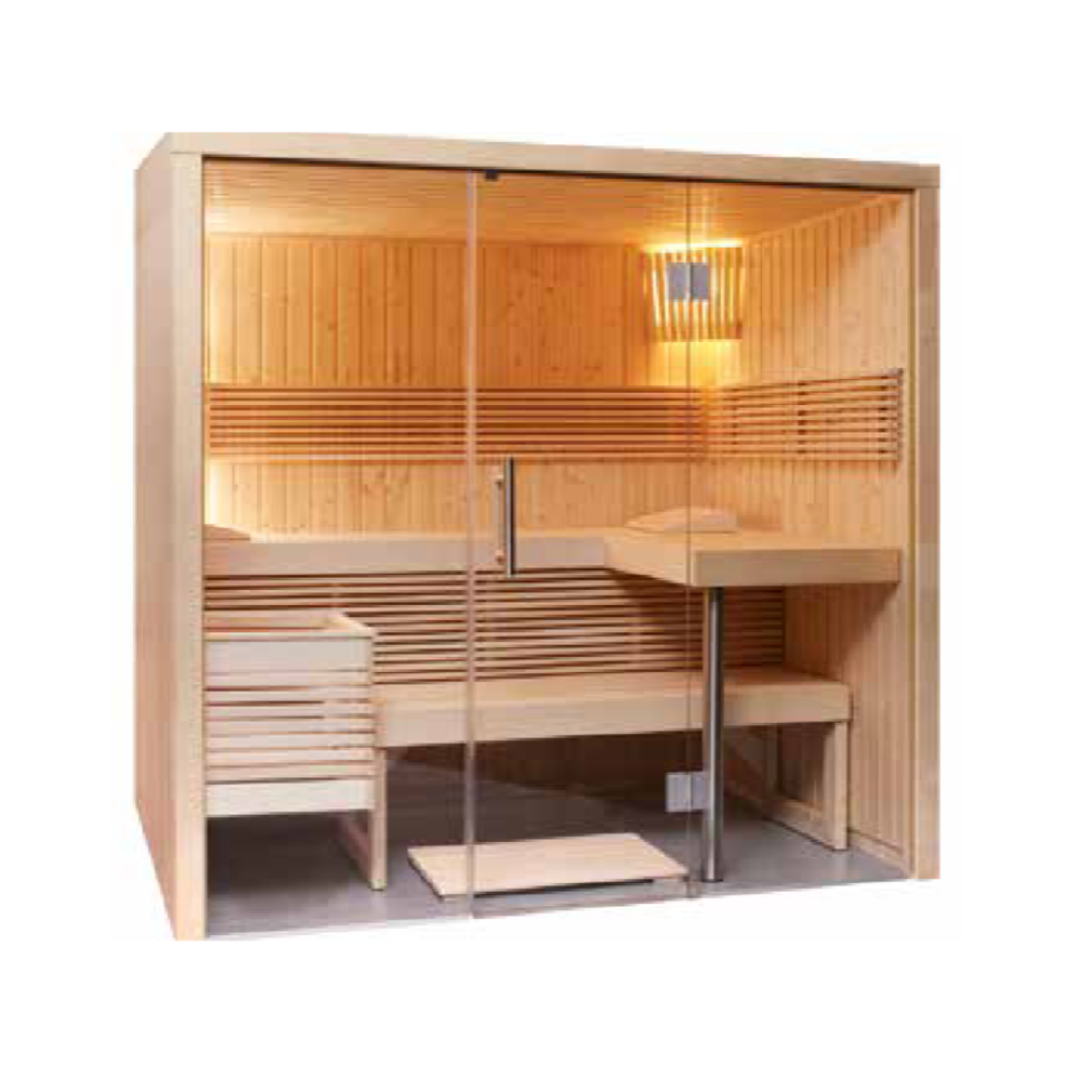Sauna Panorama Small Tradizionale in Abete Rosso