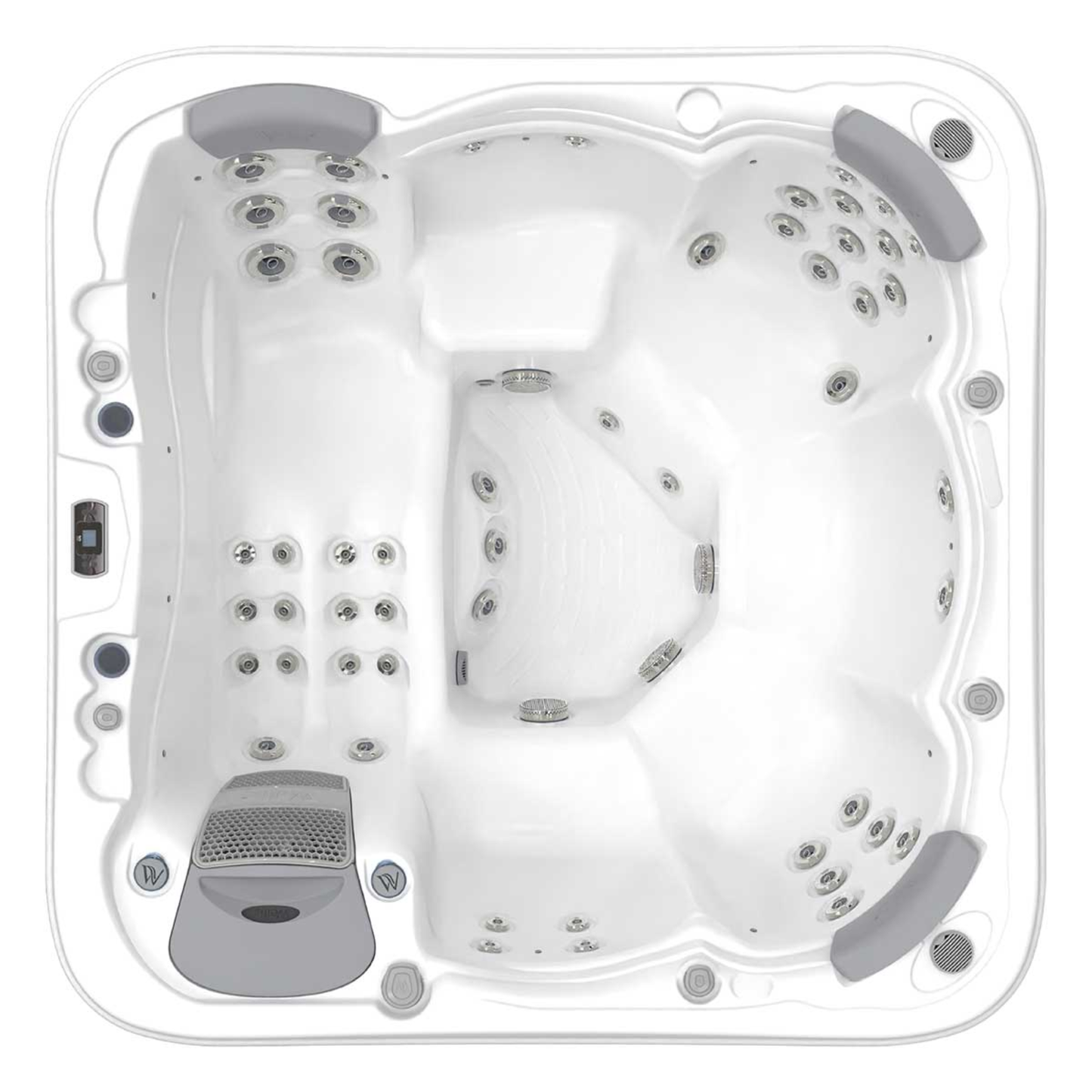 Spa Lugano Life Deluxe City Line 6 Posti con 52 Getti Idromassaggio