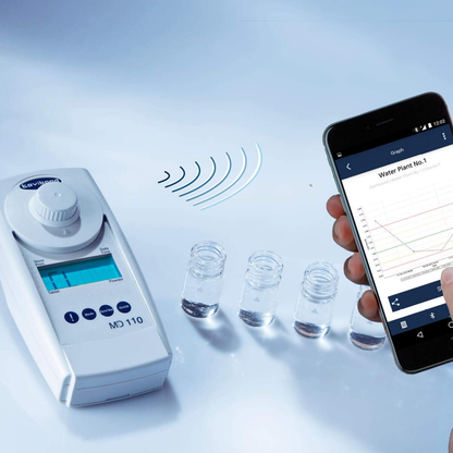 MD110 Bluetooth Fotometro Professionale Digitale 6 Funzioni